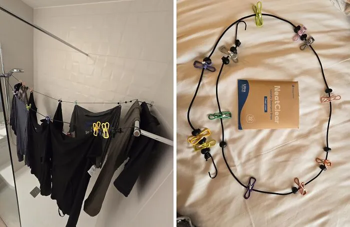 Hang Your Clothes Instead Of Using The Dryer