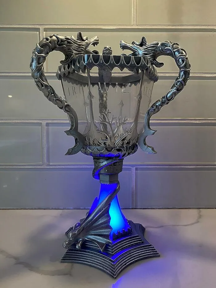Bring A Touch Of Hogwarts Glory To Your Shelf With The <a Style="Display:inline;" Href="Https://Www.amazon.com/Potter-Triwizard-Battery-Operated-13-Inch/Dp/B078wlfq88?ie=utf8&linkcode=ll1&tag=bpmelon-20&linkid=2a833ad9b1ee9781f836d259860be1af&language=en_us&ref_=as_li_ss_tl" Target="_blank"><span Style="Font: Inherit; Color: #d74b1f;"> Triwizard Cup</Span>, A Stunning Replica Of The Coveted Trophy From The Wizarding World's Most Legendary Tournament