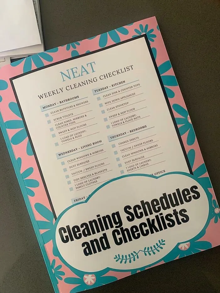  Once You Have A Grip On Your Organization And Cleaning, Try And Keep Up The Good Fight With A <a Style="Display:inline;" Href="Https://Www.amazon.com/Neat-Cleaning-Schedules-Checklists-Checklist/Dp/B0bks94l5j?ie=utf8&linkcode=ll1&tag=bpeagle-20&linkid=1e95761ab767e2a51a6c3a43f8d4765e&language=en_us&ref_=as_li_ss_tl" Target="_blank"><span Style="Font:inherit;color:#d74b1f;"> Weekly Chore Checklist </Span> 