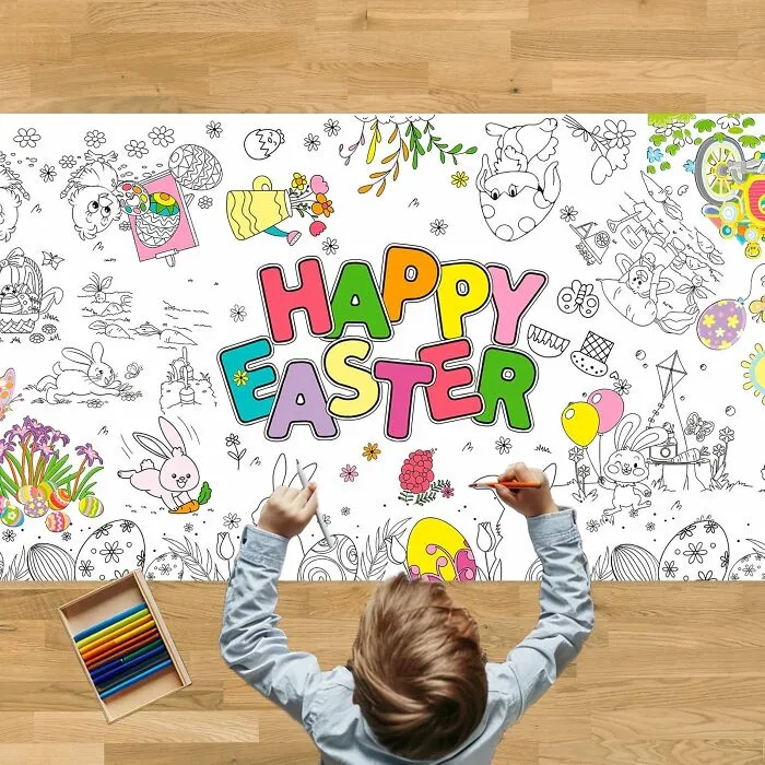 A Colorful Way To Hop Into Easter! The <a Style="Display:inline;" Href="Https://Www.amazon.com/Easter-Coloring-Book-Kids-Party/Dp/B0cp9lh854?crid=3cl878vqcry3m&dib=eyj2ijoimsj9.b1cjsssbrjj7zerl_li3b5j8nzinwqyw1ykylbxbrl8hjmrqeqawv-Vrcxqcwhvhkft6mtdsc77nv9o6ljzv_8wqzywe7ey7wnvkdsb_dvgnnb4pt5l-Elivej5gxaiq9sd8zpyfld1pedhji5gjqlfwwfkuaaoz174pytkkb84b18h5bh3usxwvj_apespl6exjuwker6z6vvtvejdijap25pdcaz5mrf5bsku0pkfgerx20foogt4u1d_utdfjff53_2f_wopmewdxtwp6ja6cxe-4stjwy2yw_ue1dxss5zlrd_upz4qwhagqjxe6jv08proktfsks_v0u7ugrxjn_q10dcvzvfhyl362sej8g8hc00wjwz7jlqhd94jtrnfvebi0buinqr0hnignusvflyl4cz4ykr1zaauguth_iaa5kmn52kisv7kyqalj.si6oqxqfiixv4w4rak09wh-Xjjkvn_sivwqh33ho1he&dib_tag=se&keywords=easter%2bgames&qid=1742203141&sprefix=easter%2bgarm%2caps%2c216&sr=8-67&xpid=iwgac133dali6&th=1&linkcode=ll1&tag=bppanda-20&linkid=d209ea54e2c9f90dea708c920745b10e&language=en_us&ref_=as_li_ss_tl" Target="_blank"><span Style="Font: Inherit; Color: #d74b1f;"> Easter Coloring Tablecloth </Span> Is A Creative And Interactive Way To Keep Little Bunnies Busy, Providing A Fun And Mess-Free Space For Coloring And Artistic Expression, And Making It A Egg-Cellent Addition To Any Easter Gathering