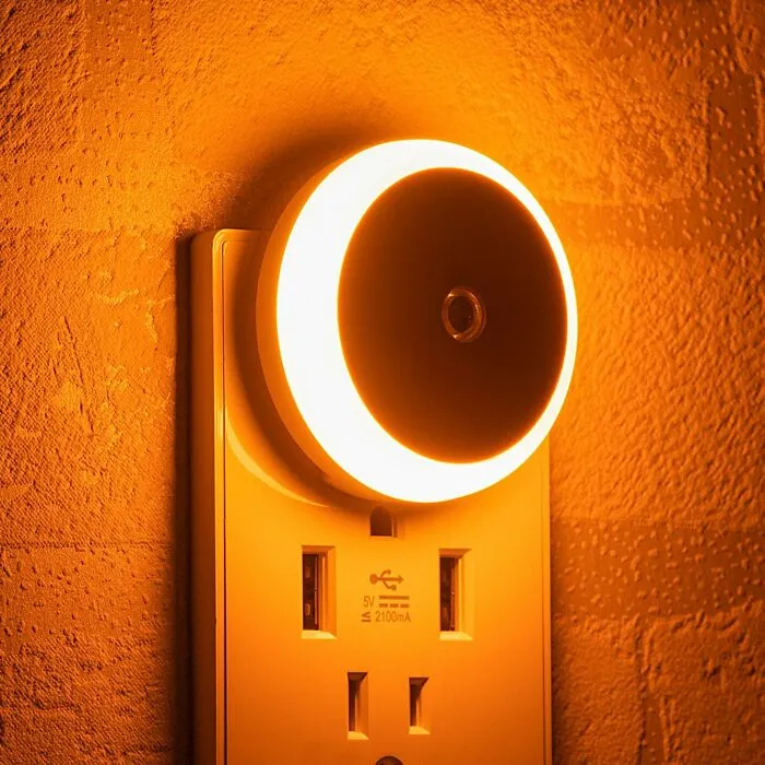 Bask In The Warm, Golden Glow Of The <a Style="Display:inline;" Href="Https://Www.amazon.com/Dp/B07r2fj6xd?ascsubtag=7838243%2c23%2c30%2cd%2c0%2c0%2c0%2c900%3a2%3b974%3a1%3b1338%3a1%2c59384235%2c0%2c0%2cgoogle&btn_ref=srctok-Df833911bf86b955&th=1&linkcode=ll1&tag=bphawk-20&linkid=6dbc321459b057c08d88b1320c582838&language=en_us&ref_=as_li_ss_tl" Target="_blank"><span Style="Font: Inherit; Color: #d74b1f;"> Amber Dusk-Till-Dawn Nightlight</Span>, A Soothing And Sophisticated Way To Illuminate Your Space From Sunset To Sunrise