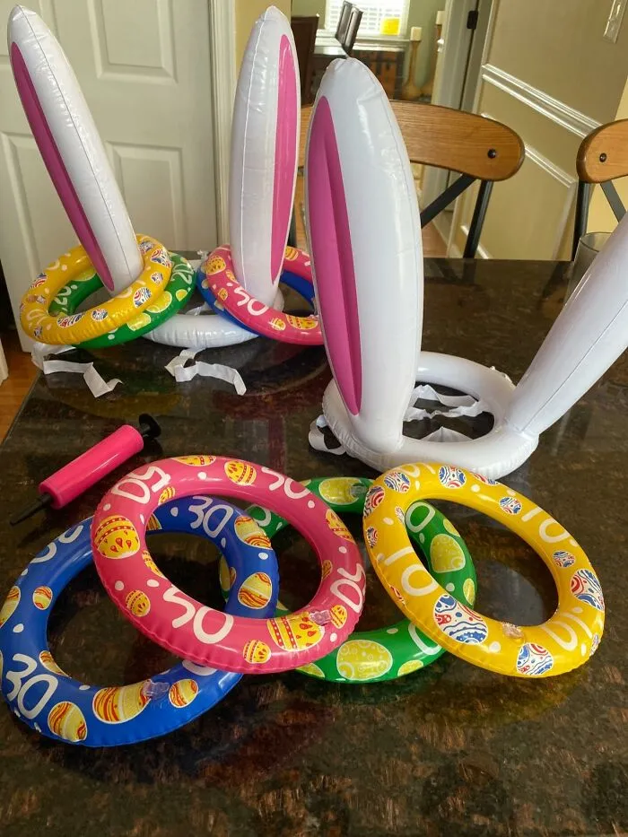 Hopping Into Easter With Fun And Games! The<a Style="Display:inline;" Href="Https://Www.amazon.com/Max-Fun-Inflatable-Bunny-Easter/Dp/B07mktk2ds?ie=utf8&linkcode=ll1&tag=bppanda-20&linkid=e2a4eb06b49bed270f0eccd97fa35b74&language=en_us&ref_=as_li_ss_tl" Target="_blank"> <span Style="Font: Inherit; Color: #d74b1f;"> Inflatable Bunny Ears Ring Toss </Span> Is The Perfect Activity For A Hopping Good Time, Bringing A Playful Twist To The Classic Ring Toss And Making It A Egg-Cellent Addition To Any Easter Celebration