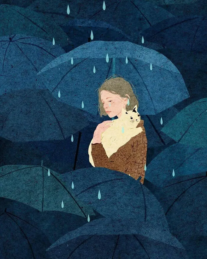 50 Dreamy, Flower-Infused Illustrations That Might Soothe Your Soul, Created By Xuan Loc Xuan