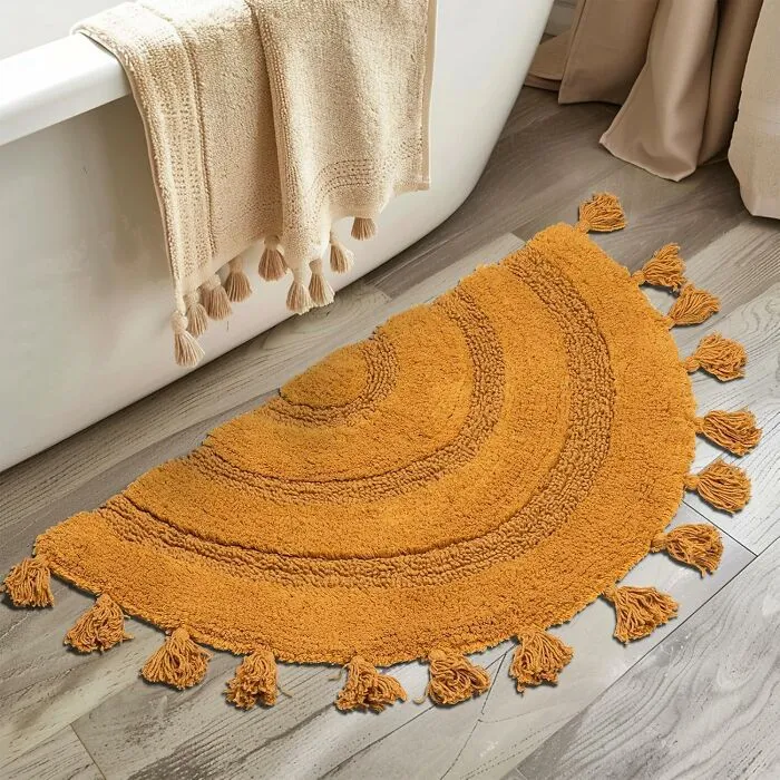 Step Out Of The Shower And Into A Hippie Chic Oasis With The <a Style="Display:inline;" Href="Https://Www.amazon.com/Koexm-Bathroom-Hand-Woven-Absorbent-Washable/Dp/B0dd7ty7w6?crid=vou91rlhq5x1&dib=eyj2ijoimsj9.8gjnmmfgnrx95_1djlpre9ln5uibitbuskgzz_14ylw5jrflcbrshtk3c8znudib2sog0z_q8seyweech7hrd1tf32xz-Zdmh33n5plq6khmjicfvu-2wv5w9m9lcwl3t4xhkdvpfcrvmczo15bapfxfjkh1gabt1zoppab_nu3quqlw_bvtaqkiny2a_i7a9rivyvb3xkh4fznevfu3cgbmopwhrng1le0feg0eqfoaoa0tsnknfarbfgi6awjmlh1mmyu_k1vqwvm9n1h4ydu_xxglkitiswhoim5u0oeqjpq0uwwgablkbasi7bjy1ha_eme4j2clh2ww5tqkorqhhp5nngpyi-Zajg0plh0oo263kadggvvokzw0h2igmmkqcn-Gz-Oh91zvypd0-Kplnuovbsbu8uugs-Xejaxxa_baax7ewrp4dkassw6v.idgzhpjrgegaame1oyayyra4l6jtifu8u-Aeubadscq&dib_tag=se&keywords=pretty%2bbath%2bmat&qid=1742893379&sprefix=pretty%2bbath%2bma%2caps%2c298&sr=8-17&th=1&linkcode=ll1&tag=bppelican-20&linkid=f952801cc0efa8d4ba082e456558c7cf&language=en_us&ref_=as_li_ss_tl" Target="_blank"> <span Style="Font: Inherit; Color: #d74b1f;"> Boho Bathmat </Span> That's As Free-Spirited As Your Morning Routine