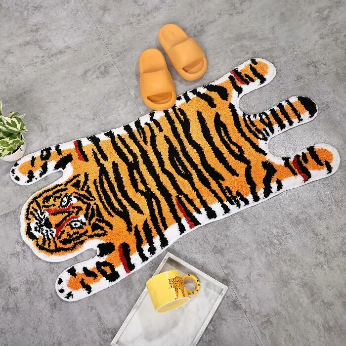 Purr-Fectly Plush And Roar-Some, This Fierce <a Style="Display:inline;" Href="Https://Www.amazon.com/Panstar-Bathroom-Cartoon-Absorbent-Bathtub/Dp/B0b28w8qd6?crid=rd9otrne38c2&dib=eyj2ijoimsj9.ol6kx1ubma6eskj-Zzbu6an3te9sxgc1ndp7hffokpoalutpcj4qlafnp1hqibel5pta_g9ox1onso2-Mnehmrft05wu40etyf7s7_eunsbdkye2e4pfiwhivqf_lkgx_0aslxcmlznn8bfxr6vzvbt7ztequm-Wsihlxvys5dg2qyfh-Fgiexsrbgc7dauaad3aj1atrh3jzibawggmh0tk9ixtgkczbhoiyj5y7tkmfumnnuovnlkwynqa9uaanfmrukn0amhnka0q8vflniqlmeg4cc-6hsbejwdllzrq1robotcktdq2skm2ady_frjgja1ok4bq52wc6bsroya7xtog75cxa6xwg_dni7wrrwkylyao96taoxtdqb2a5sqhdcdal1lgzjwgrobouw_rmxialxfgc07lylkiae73va_kbaxvzytuxpd4ucwo.oghqsuv9lsnjjbghdrhs4xbj9ndw-C1mjwzorpwg-Q0&dib_tag=se&keywords=cool%2bbathroom%2brug&qid=1741349674&sprefix=cool%2bbathroom%2bru%2caps%2c275&sr=8-2&th=1&linkcode=ll1&tag=bparmadillo-20&linkid=9a3af64a1a4ccbccb1c519f0b30849ec&language=en_us&ref_=as_li_ss_tl" Target="_blank"><span Style="Font: Inherit; Color: #d74b1f;"> Tiger Bath Mat </Span> Will Have You Stepping Out Of The Shower And Into The Wild Side Of Comfort