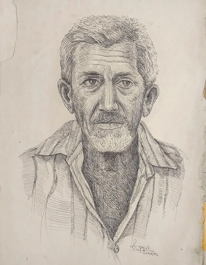 I Created 10 Portraits At Ahmedabad Railway Station