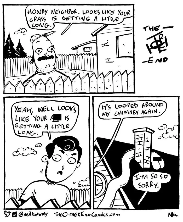 These 19 Comics From "The Other End" Are So Darkly Funny, They’re Actually Relatable
