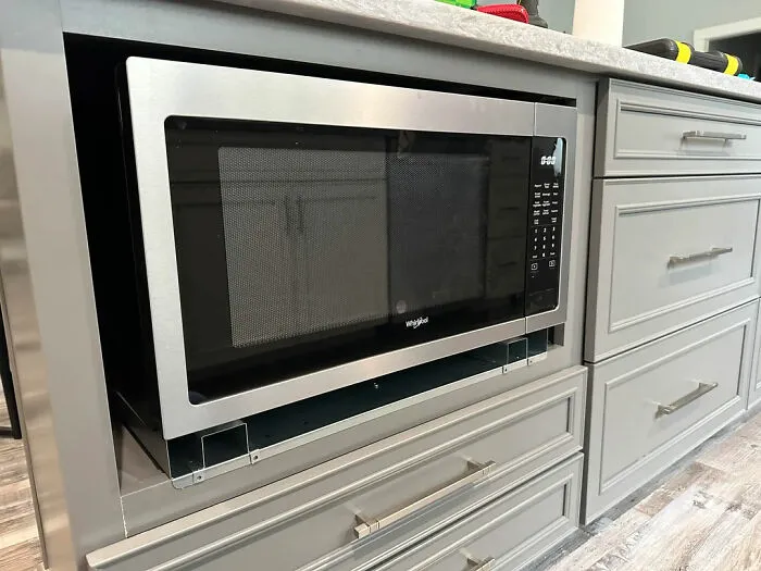 Built-In Microwaves In Your Island