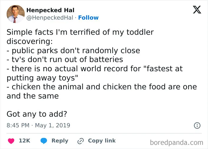 What Can My Fellow Papas Add?