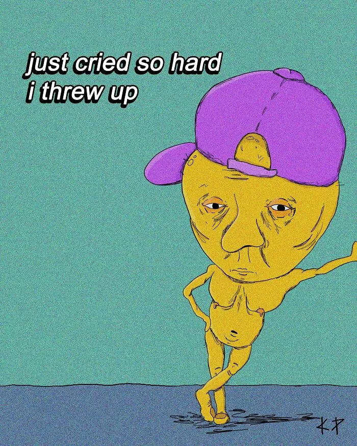 Team Of Creatives Blend Dark Humor With Emotional Honesty That Results In Hilarious Illustrations (40 Pics)
