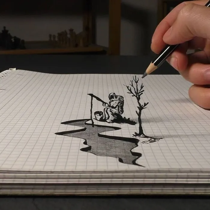 22 Mind-Boggling 3D Illusions Drawn By Master Artist Stefan Pabst (New Pics)