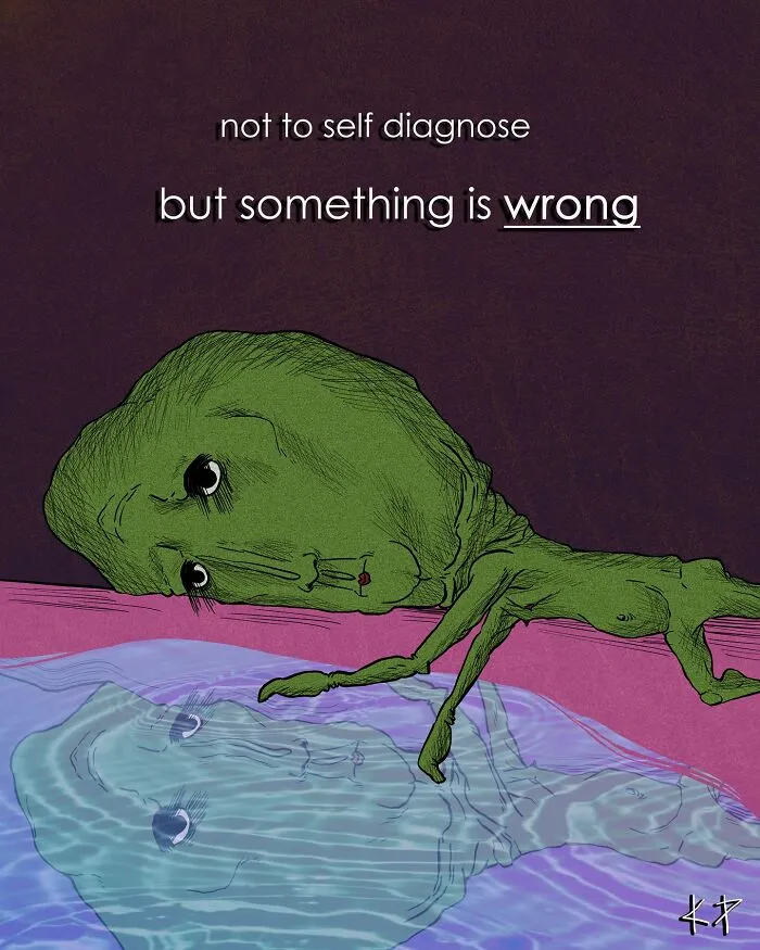 Team Of Creatives Blend Dark Humor With Emotional Honesty That Results In Hilarious Illustrations (40 Pics)