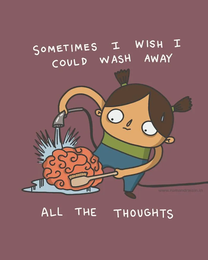 Mental Health In A Nutshell: Artist’s 33 Funny And Honest Illustrations That Might Feel Too Real