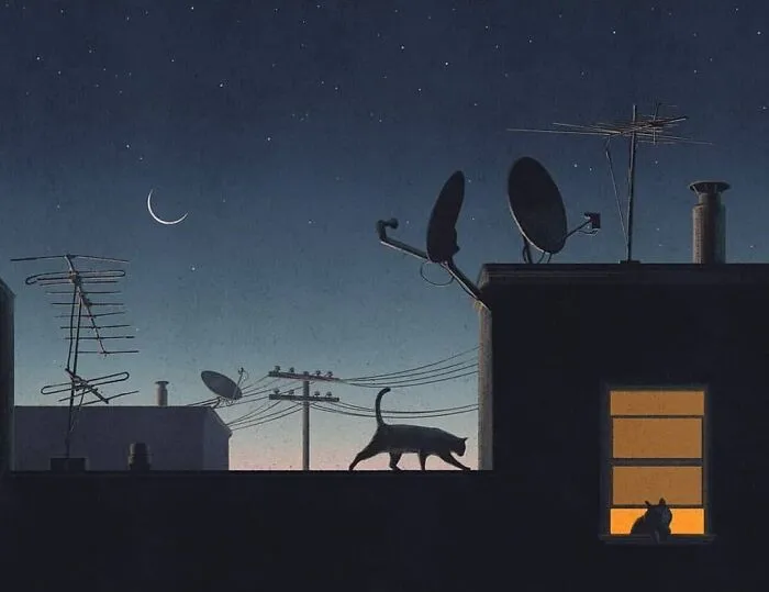 68 Mesmerizingly Mysterious Illustrations By Myriam Wares