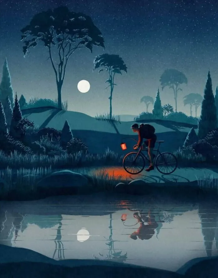 68 Mesmerizingly Mysterious Illustrations By Myriam Wares