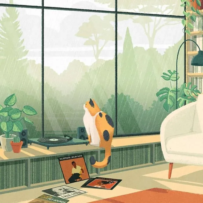 68 Mesmerizingly Mysterious Illustrations By Myriam Wares