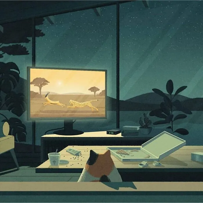 68 Mesmerizingly Mysterious Illustrations By Myriam Wares