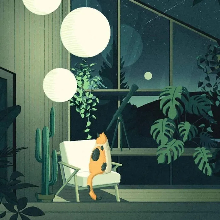 68 Mesmerizingly Mysterious Illustrations By Myriam Wares