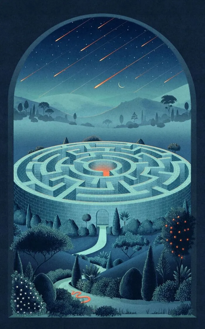 68 Mesmerizingly Mysterious Illustrations By Myriam Wares