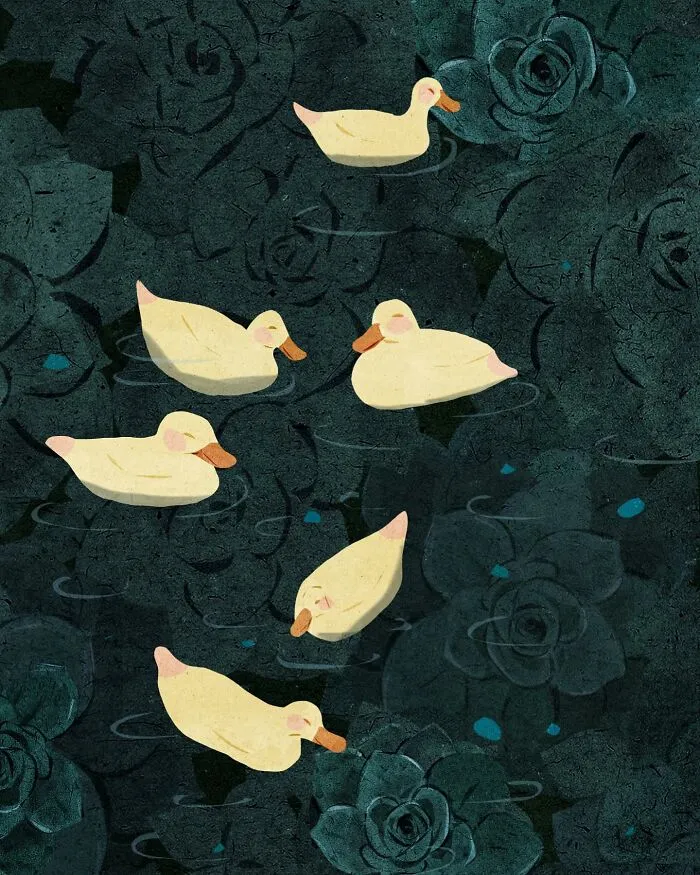 50 Dreamy, Flower-Infused Illustrations That Might Soothe Your Soul, Created By Xuan Loc Xuan