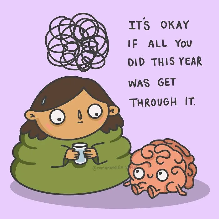 Mental Health In A Nutshell: Artist’s 33 Funny And Honest Illustrations That Might Feel Too Real