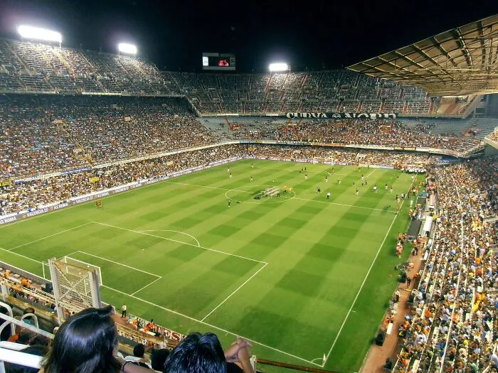 Estadio Mestalla, Valencia, Spain