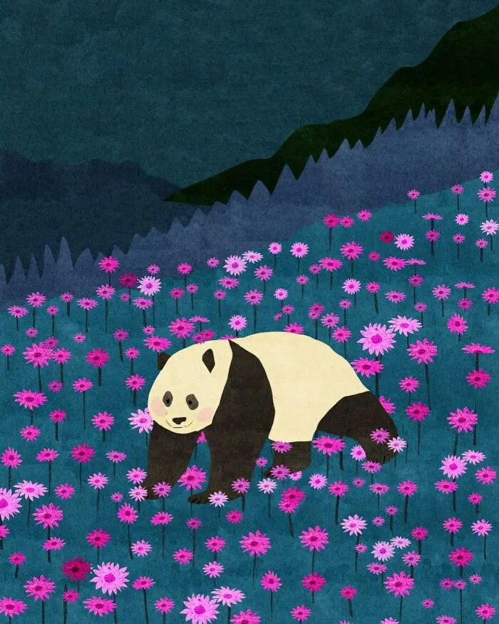 50 Dreamy, Flower-Infused Illustrations That Might Soothe Your Soul, Created By Xuan Loc Xuan
