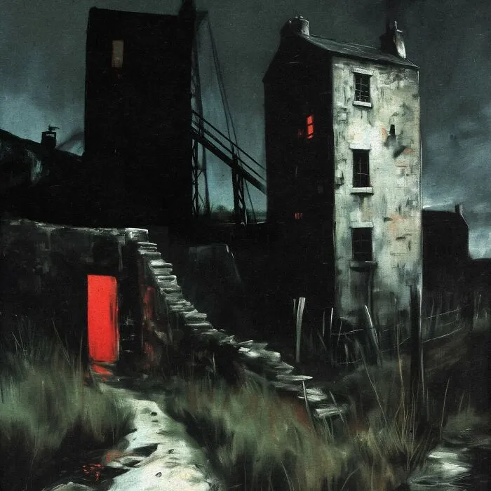 Artist Paints Dark And Creepy Scenes Inspired By Industrial Decay And Folklore (30 Pics)