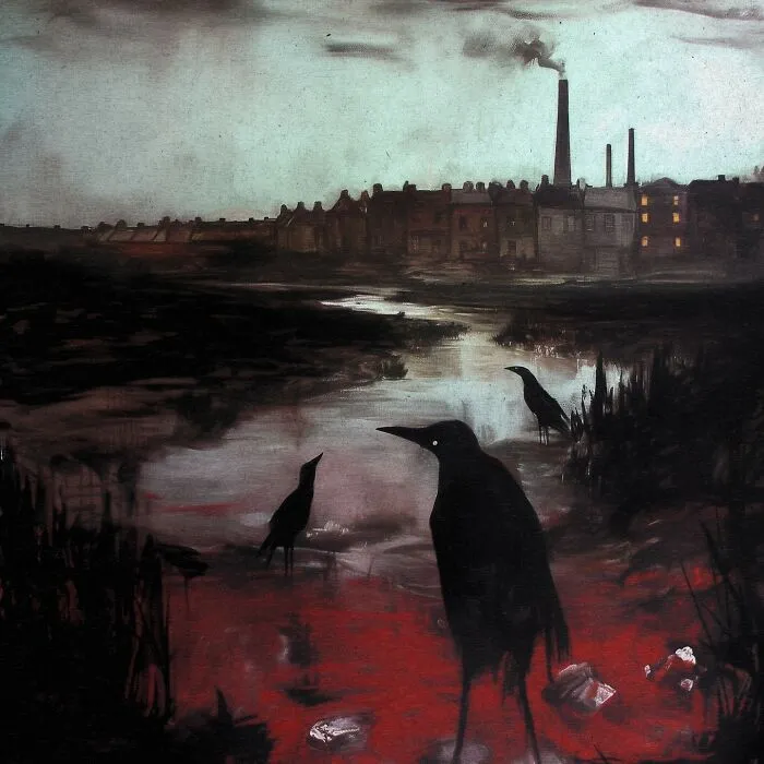 Artist Paints Dark And Creepy Scenes Inspired By Industrial Decay And Folklore (30 Pics)