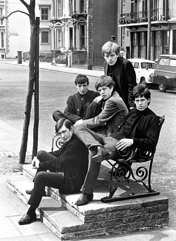 Los Rolling Stones jovencitos