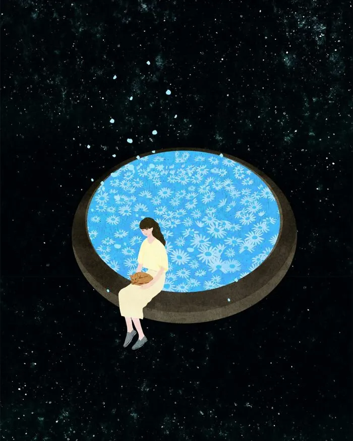 50 Dreamy, Flower-Infused Illustrations That Might Soothe Your Soul, Created By Xuan Loc Xuan