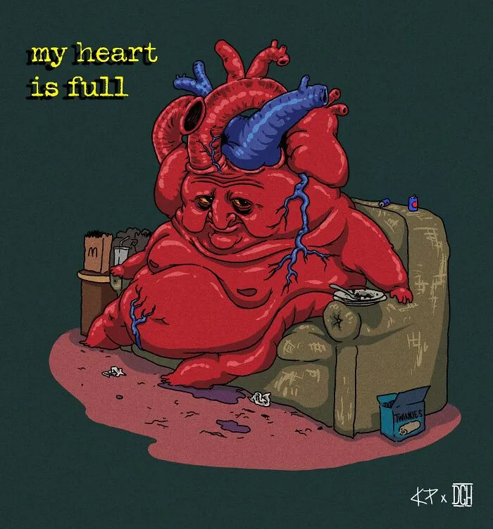 Team Of Creatives Blend Dark Humor With Emotional Honesty That Results In Hilarious Illustrations (40 Pics)