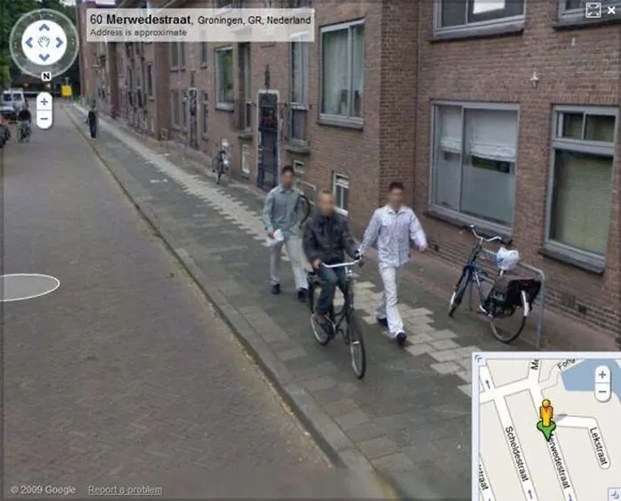 Teen Finds Bike Nabbers On Holland Street View