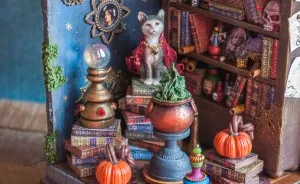 I Am An Artist Who Makes Dioramas; Here Are My Wizard's Room And Circus