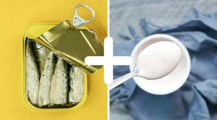 Sardines + Plain Yogurt