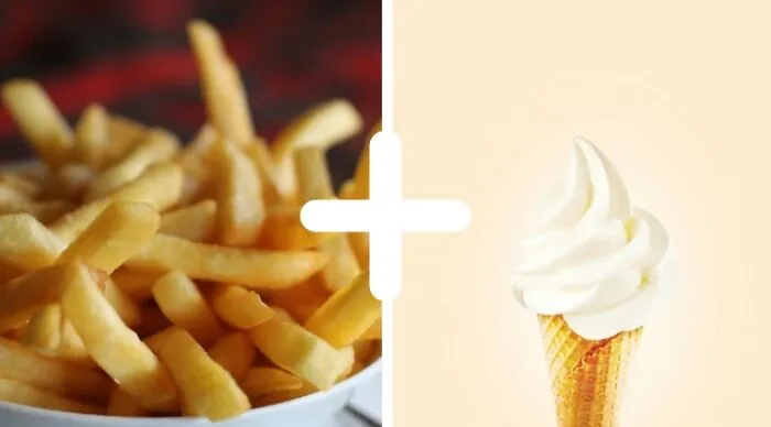 French Fries + Ice Cream