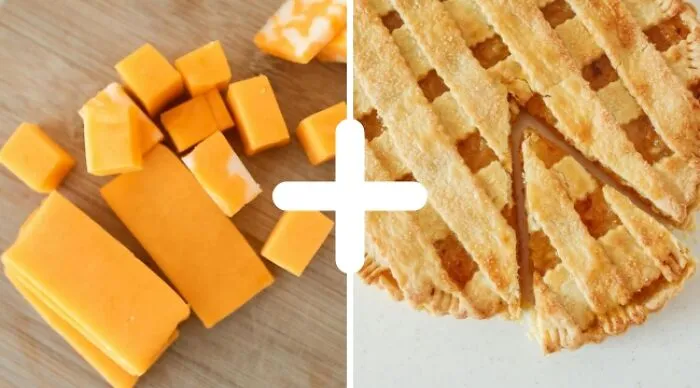 Melted Cheese + Apple Pie