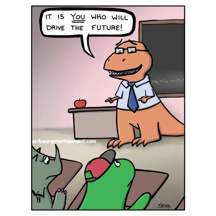 This Engineer Left His Career To Draw Comics, Here Are 40 Of His Best One-Panel Jokes