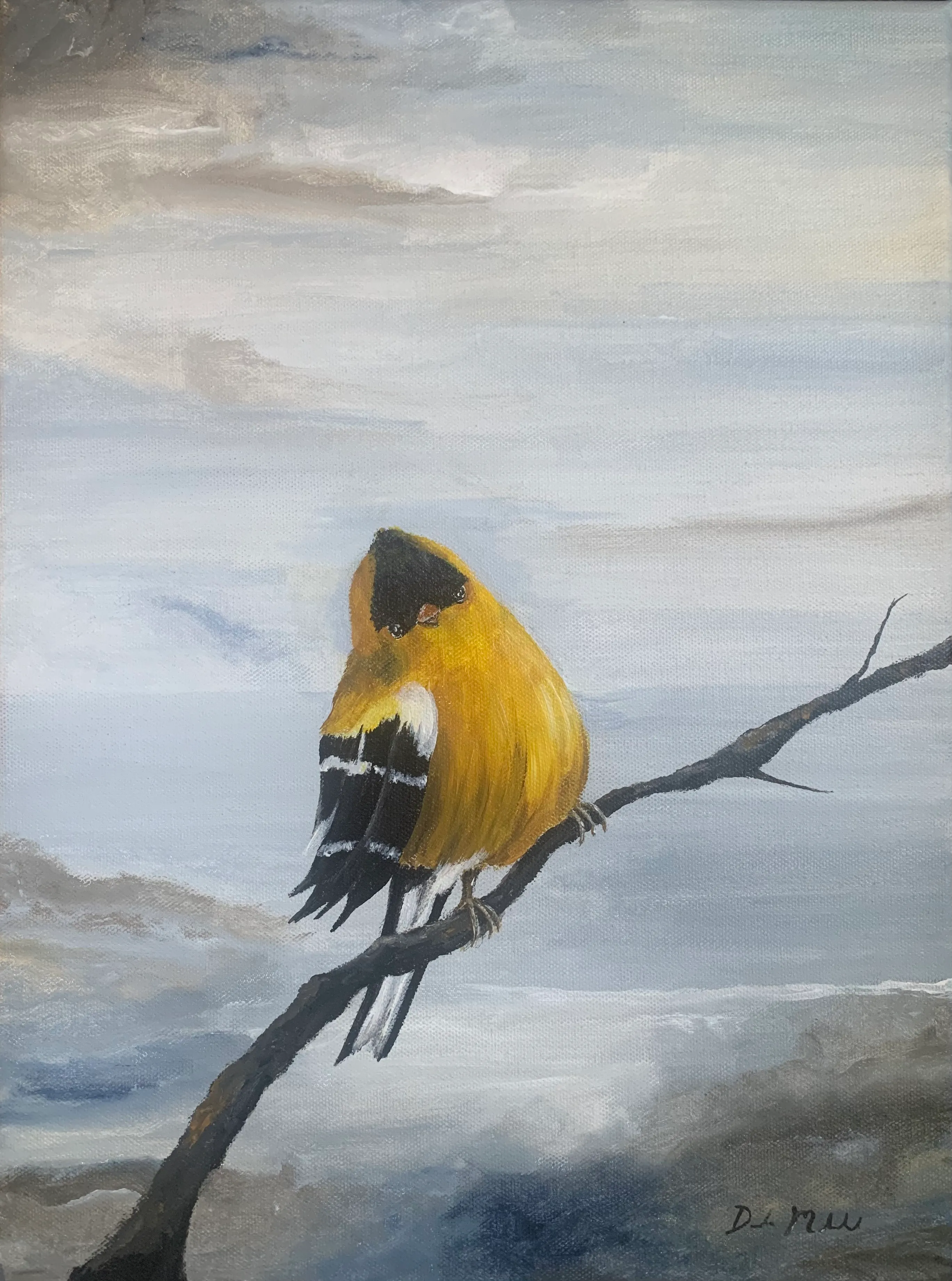 I Make Paintings Of Chubby Birds