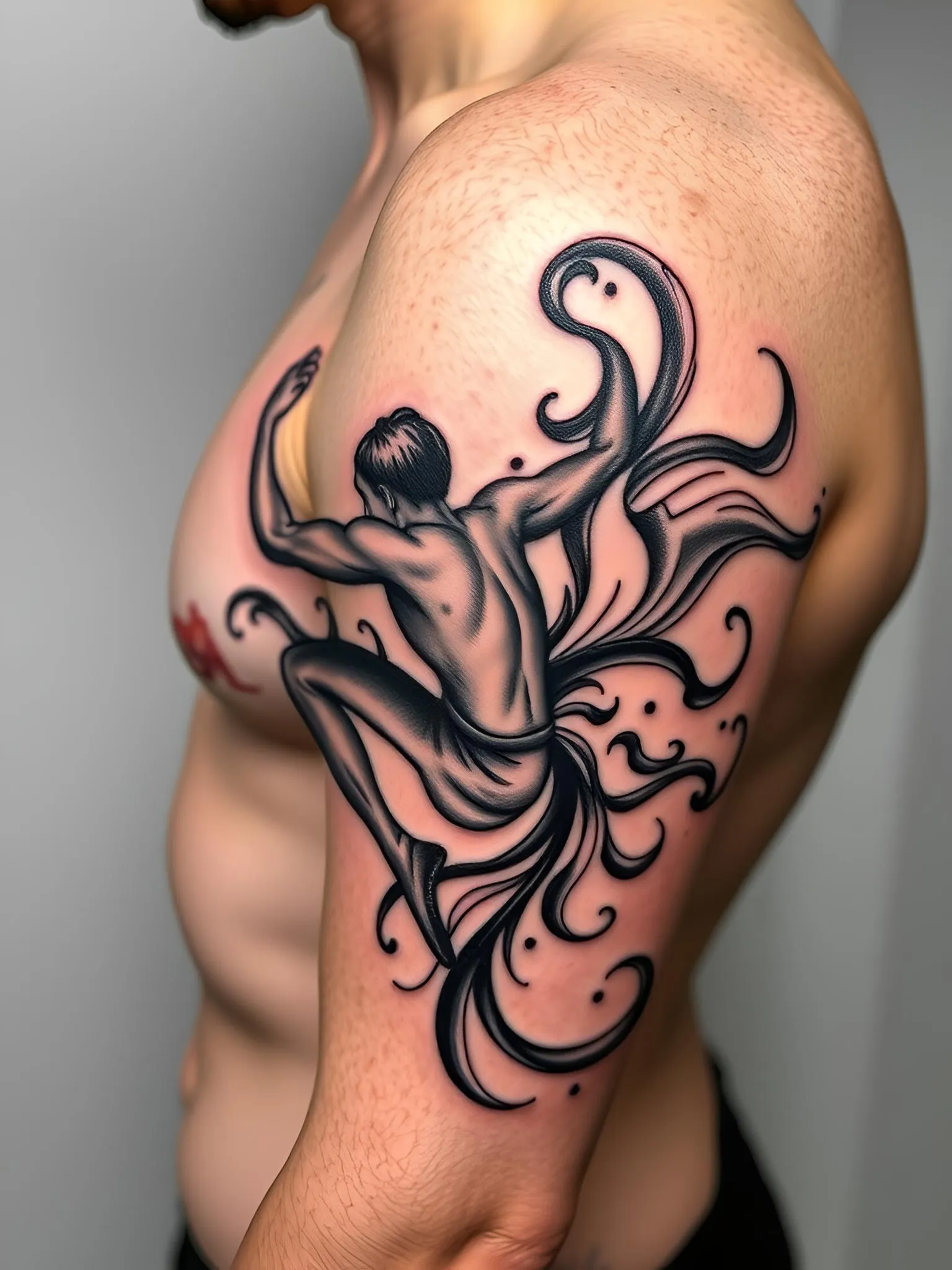 AI Generated: Tattoo Coming Alive?