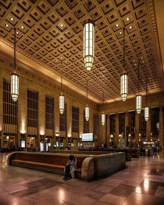 30th Street Station In Philadelphia, Pennsylvania, Completed In 1933