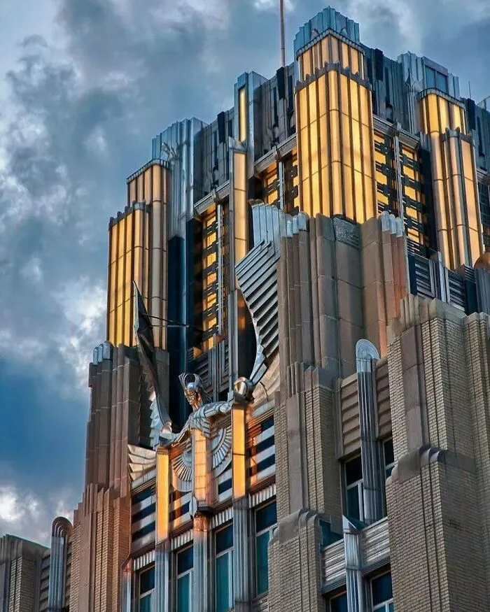 The Niagara Mohawk Building, An Art Deco Classic Building In Syracuse, New York