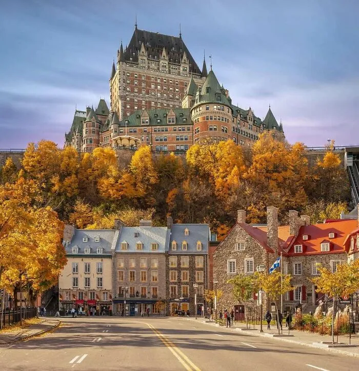 Château Frontenac In Quebec City, Quebec, Canada