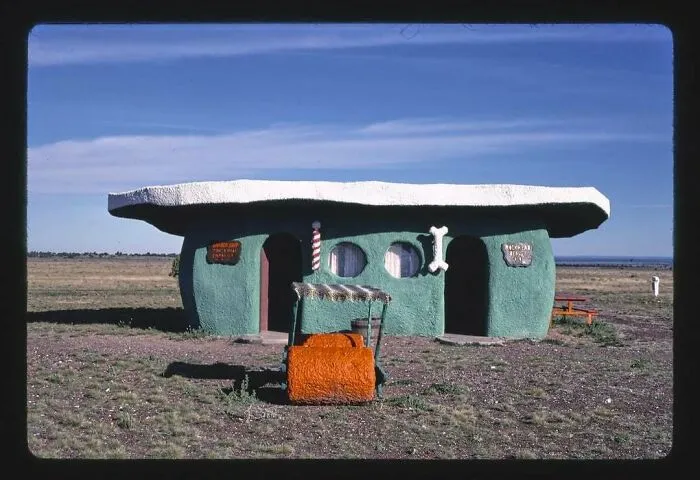 Barber And Beauty Shop, Bedrock City, Rts. 64 And 180, Valle, Arizona, 1987
