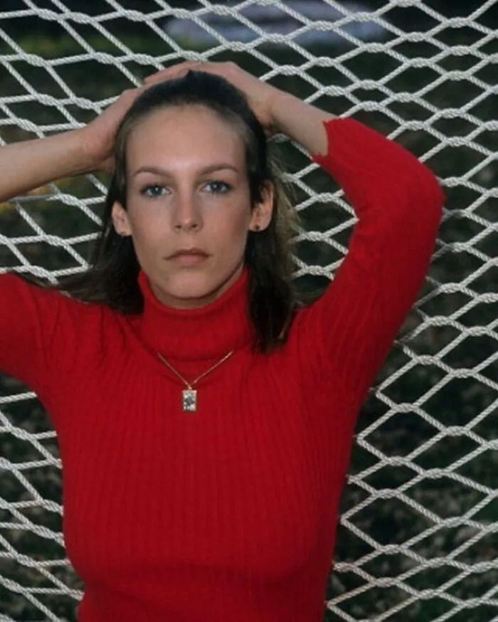 Jamie Lee Curtis en su casa de Los Angeles, California en diciembre de 1978