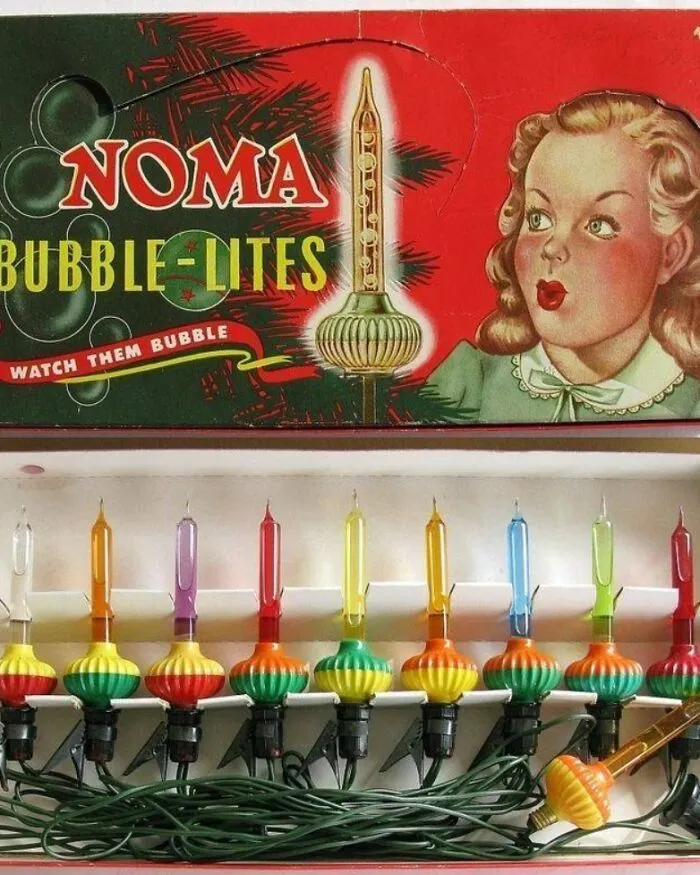 Who Else Grew Up With Noma Bubble Lights On Their Christmas Trees?