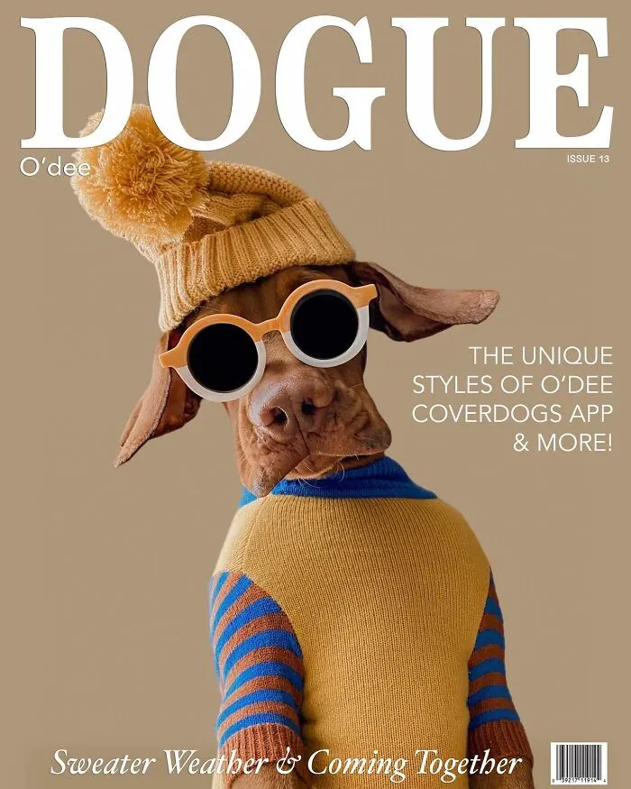 Dogue: 24 Cover Images Of Playful Fashion Dog Parody Of Vogue Magazine
