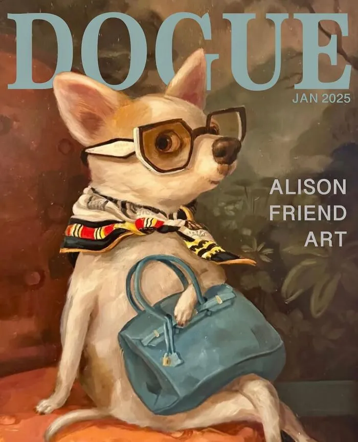 Dogue: 24 Cover Images Of Playful Fashion Dog Parody Of Vogue Magazine