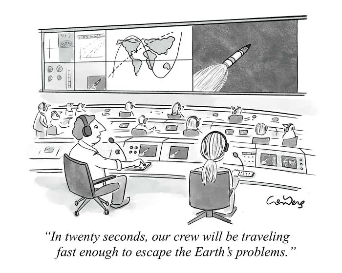 If You Love Smart and Playful Humor, You Might Like These 30 Comics By David Gomberg