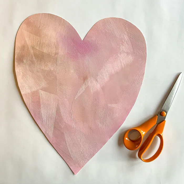 How It's Made - Handpainted With Beautiful Texture And Cut Out By Hand. Danish Design And Made In Denmark With Love